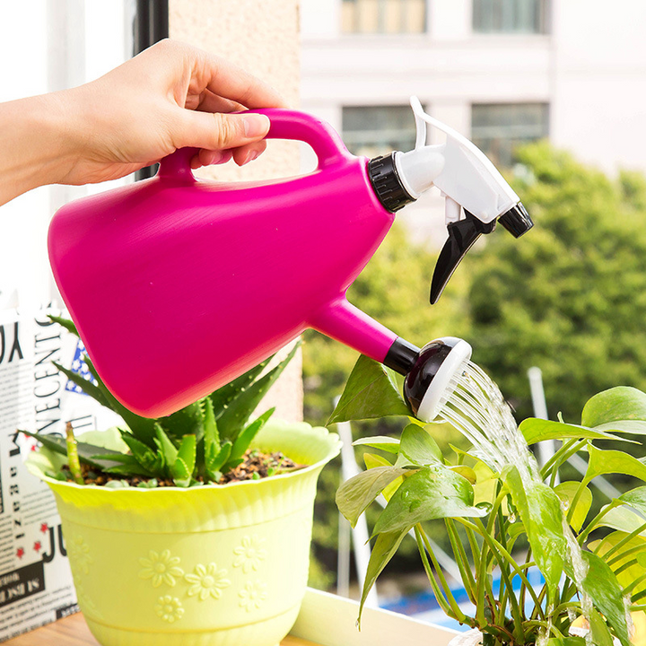 Skanto | Multifunksjonell Vanning Kan med Spraydyse – Ideell for Hageplanter og Vanning