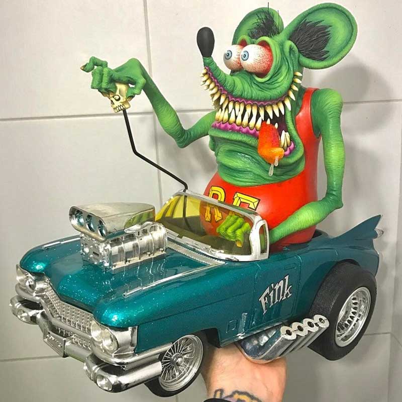 Sinne Stor Mun Monster Statuer | Skanto
