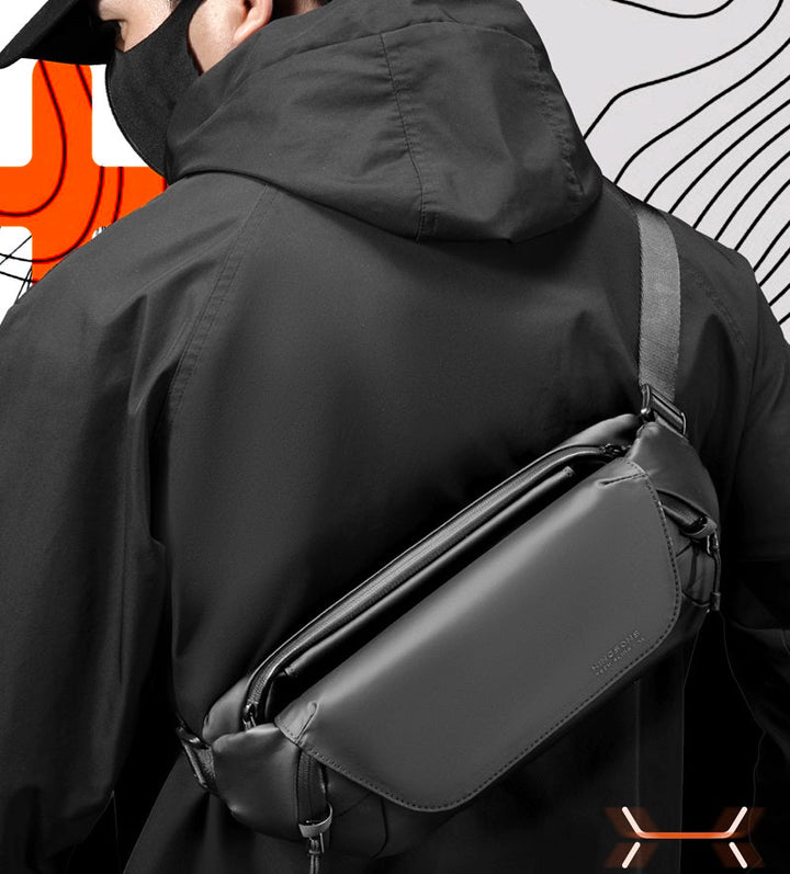 Skanto | Trendy Herre Crossbody Brystveske - Sporty Midjeveske