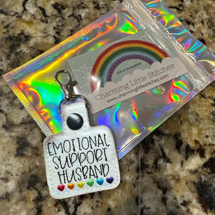 Skanto | Rainbow Hearts Nøkkelring