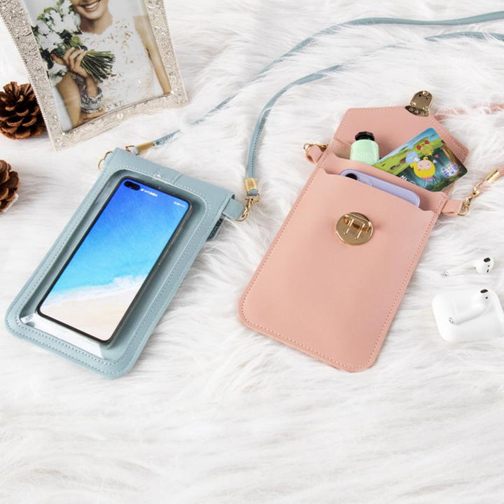 Touchable PU skinnlommebok | Skanto
