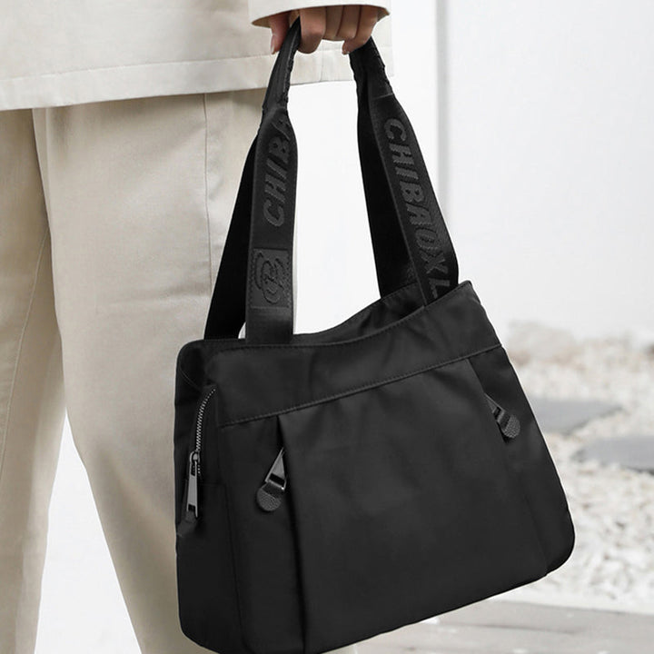Skanto | Stor kapasitet nylon skulderveske