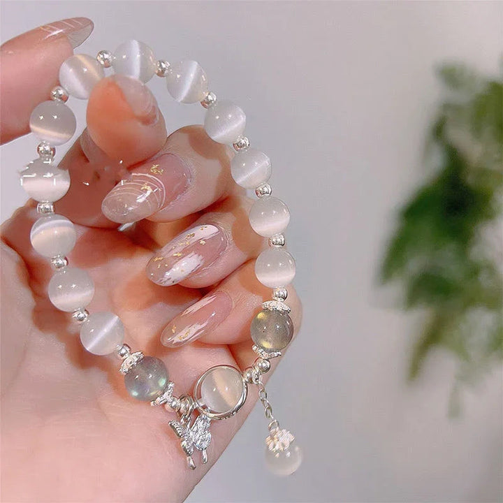Skanto | Kattøy Crystal Sommerfugl Armbånd