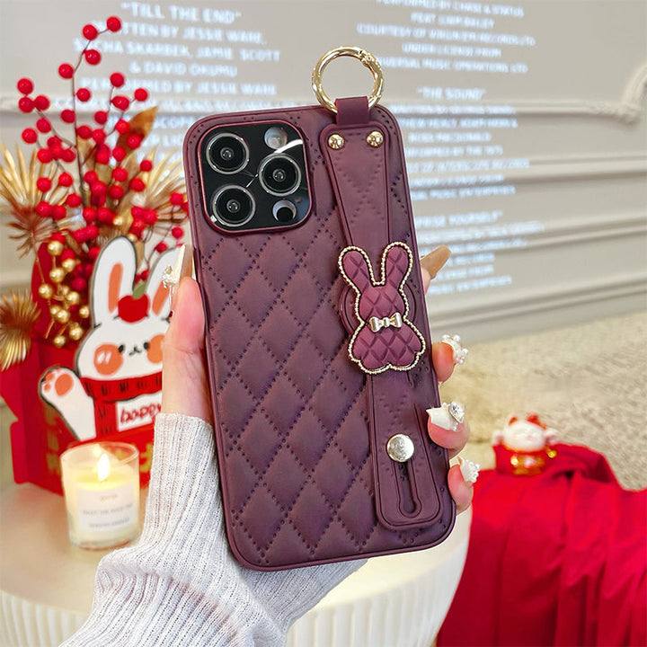 Skanto | Rabbit Wristband Case Cover For iPhone