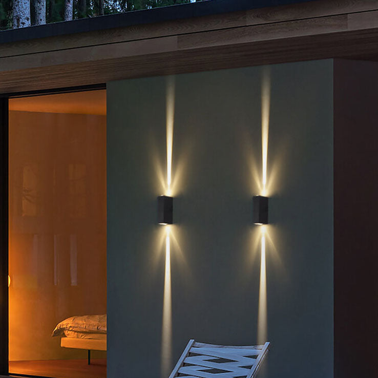 Vanntett LED-vegglampe for utendørs bruk