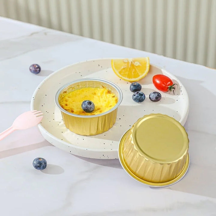 Gjenbrukbare Runde Aluminiumfolie Tin Kopper | Skanto
