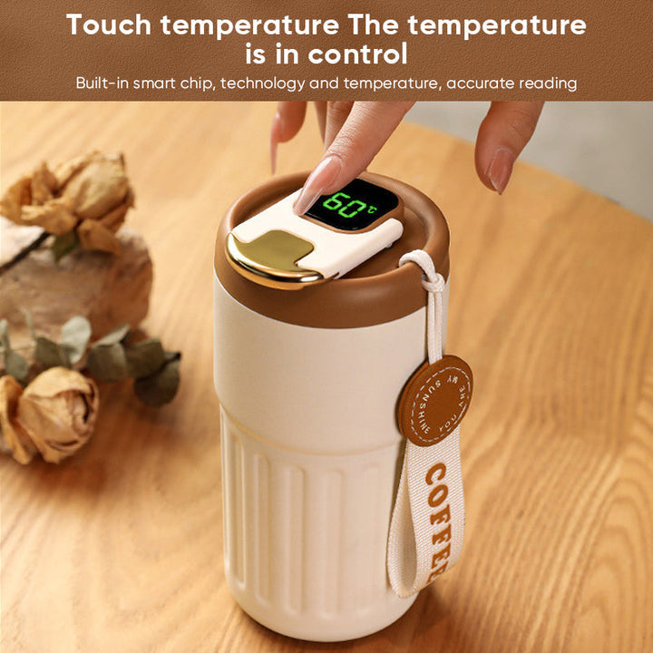 Kaffe Termos Med Temperaturvisning | Skanto