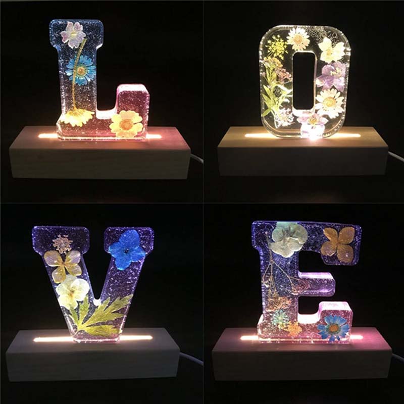 Skanto | Blomster Harpikslampe