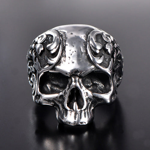 Skanto | Punk Stil Titan Hodeskalle Ring