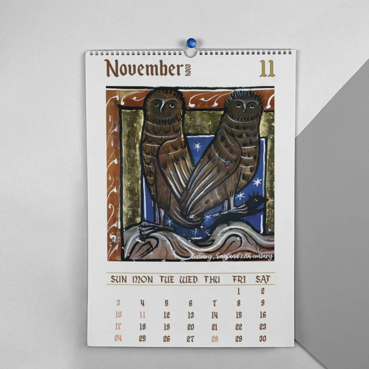 Skanto | Medieval Owl Kalender
