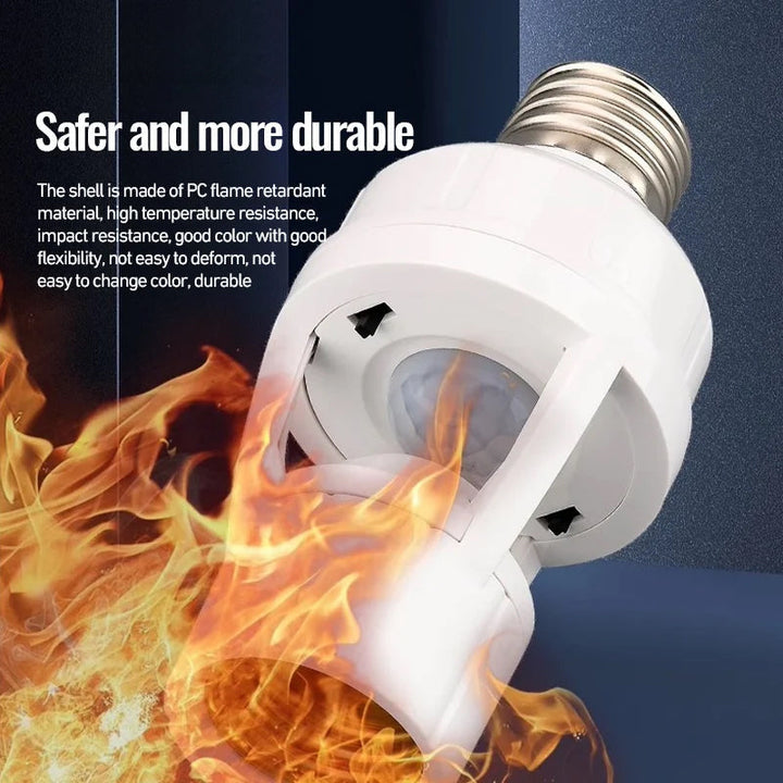 Skanto | E27 Skrue Sensor Lampehodet