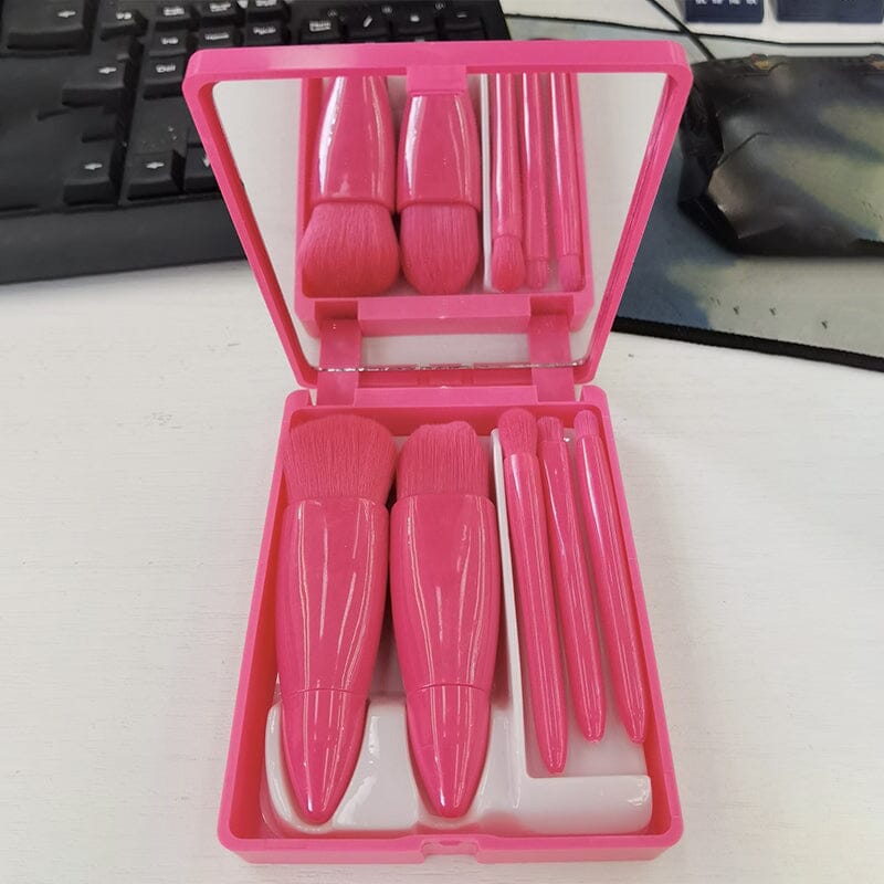 Skanto | Bærbar sminkebørste med speil