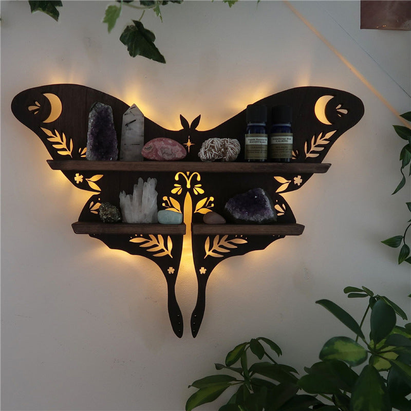 Luna Moth Lampe Krystallhyller | Skanto