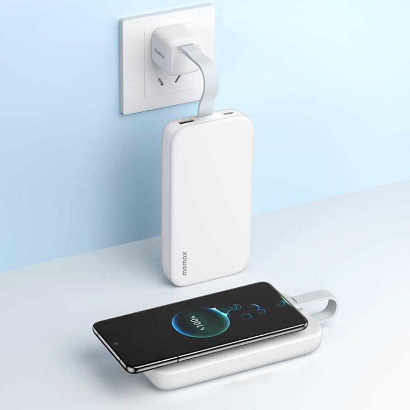 Skanto | Innebygd kabel Dobbeltport hurtigladende powerbank