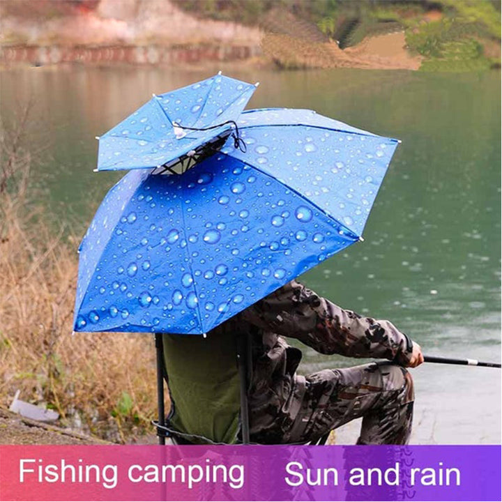 Skanto | Outdoor Dobbel-Lag Regn Paraply Hatt