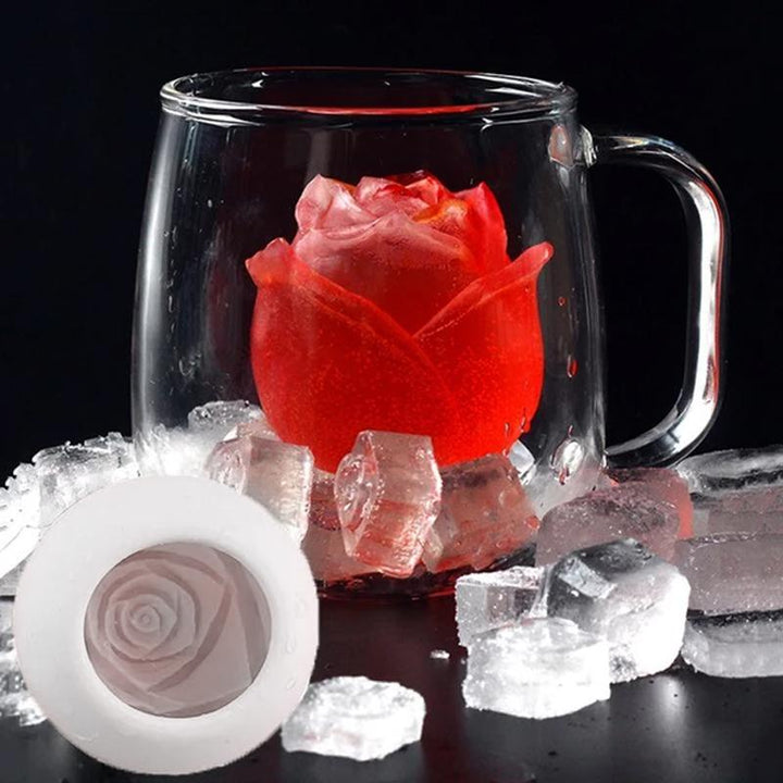 Skanto | 3D Silikon Rose Form Isbit Mold