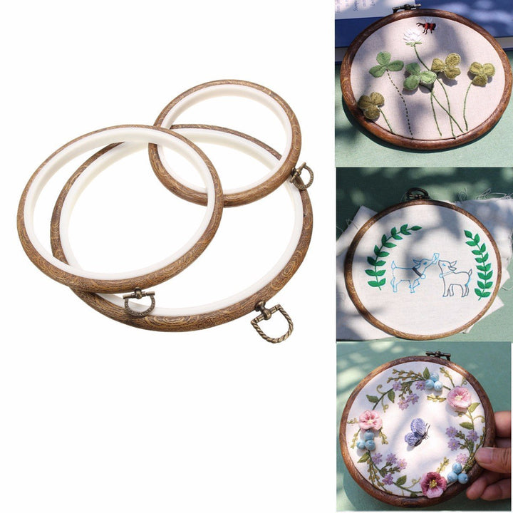 Skanto | 3 Deler Vintage Broderi Ringer