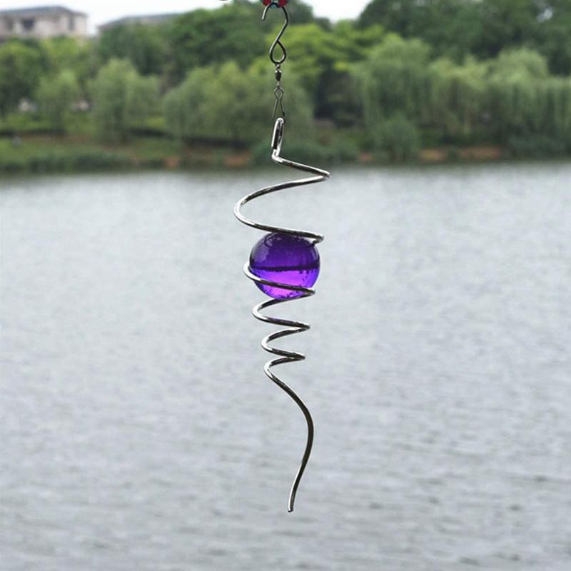 Spiral Crystal Ball Pendant | Skanto