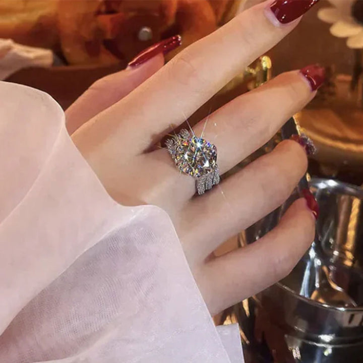 Skanto | Magnetisk Moissanite Lymfatisk Dreneringsring