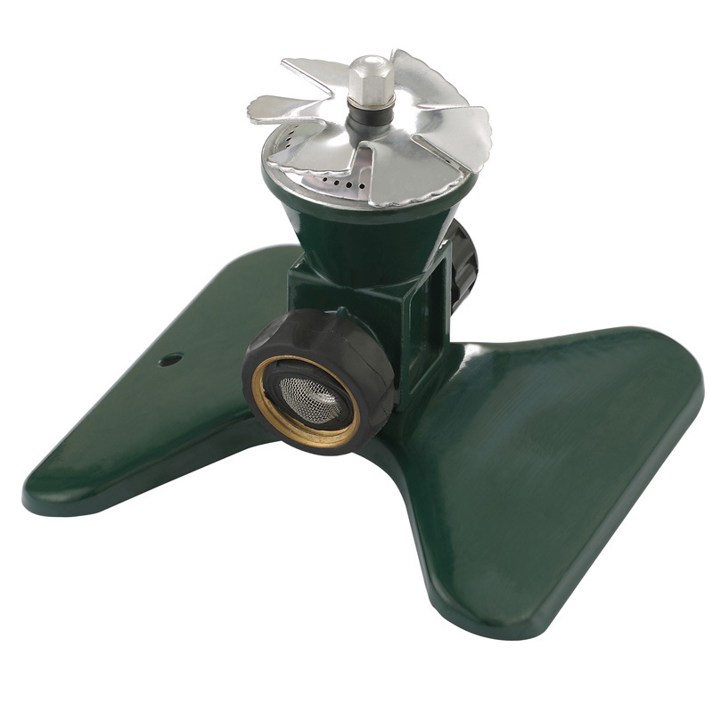 Skanto | 360-graders automatisk roterende metall plen sprinkler – Effektiv hagevanning sprayhode
