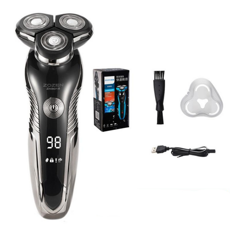 Serie Barbermaskin – Oppladbar Barbermaskin for Fuktig og Tørt Skanto