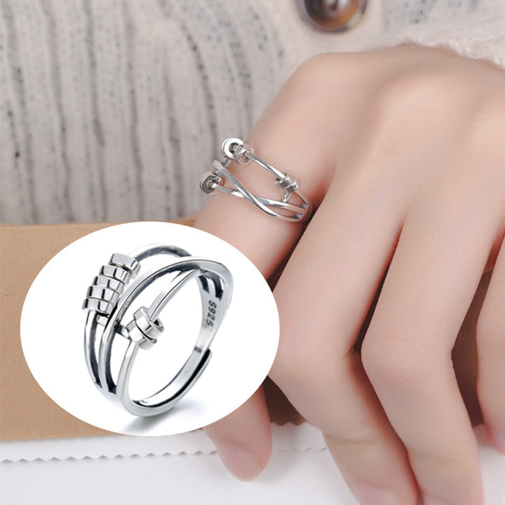 Angstlindrende Fidget Ring Skanto
