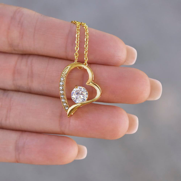 Skanto | Evige Roserboks "Til Min Kjærlighet" Med Diamant-Hjerte-Halskjede