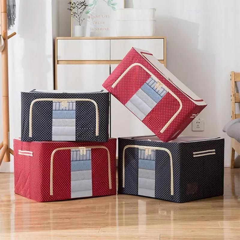 Folding Storage Box For Clothes - 55 Ltr Skanto