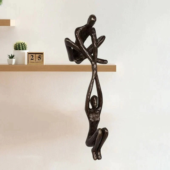 Skanto | Evig kjærlighet og styrke | Skulptur figur | Hjem decor | Unik dekorasjon