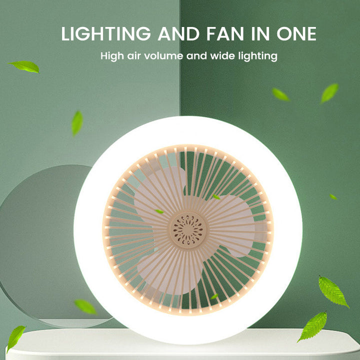 2-i-1 Aromaterapi LED Vifte Lampe | Skanto