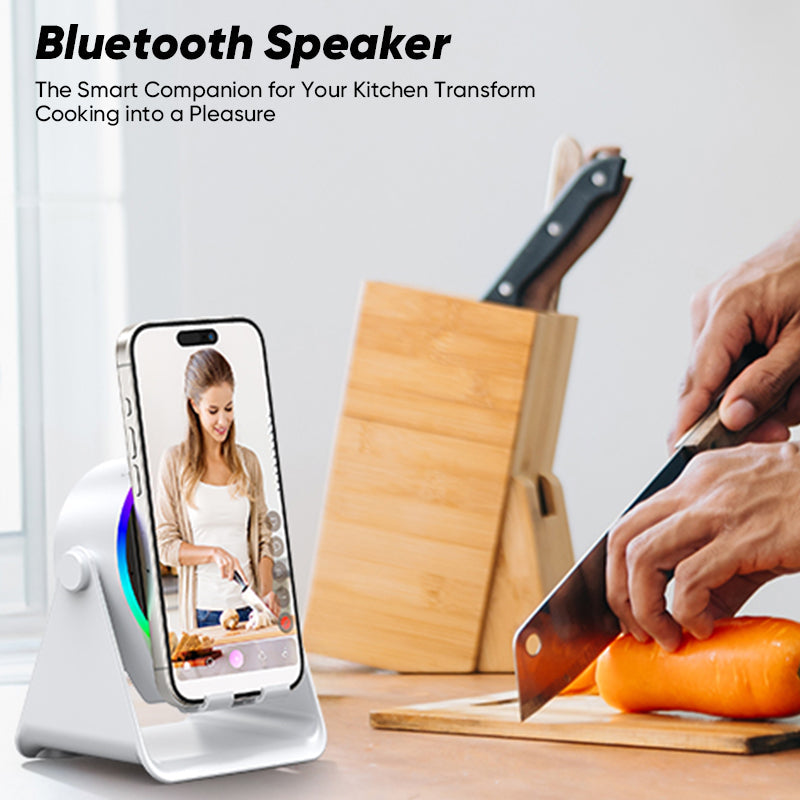 Skanto | 4-I-1 360° Rotasjon Bluetooth Høyttaler Stativ