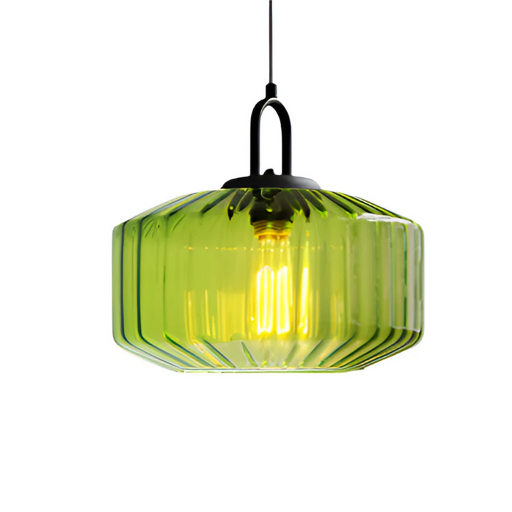Skanto | Retro Farget Glass Pendellampe