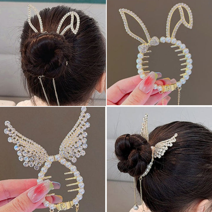 Elegant hestehale hårknute | Skanto