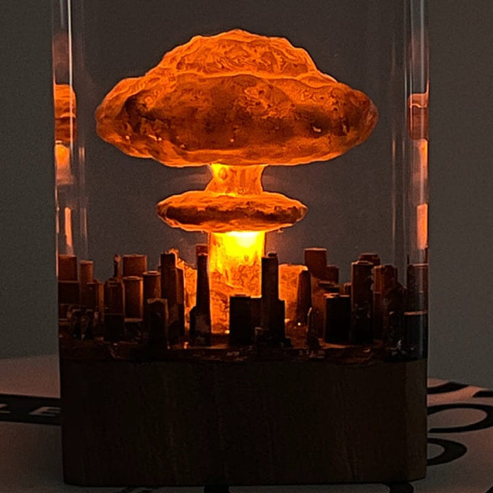 Resinlampe med eksplosive bomber | Skanto