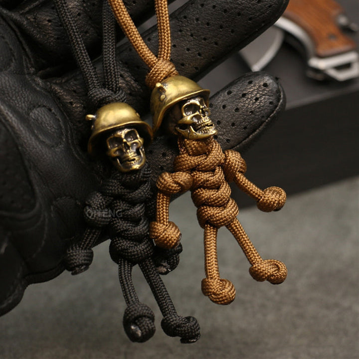 Skanto | Skjelettsoldat Paracord Nøkkelring