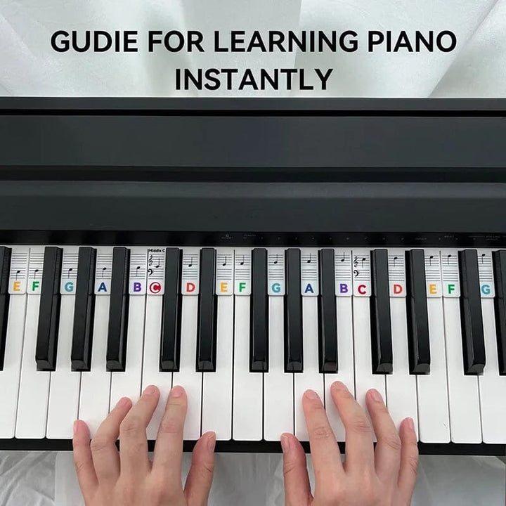 Skanto | Avtagbar Pianotastatur Notelabel