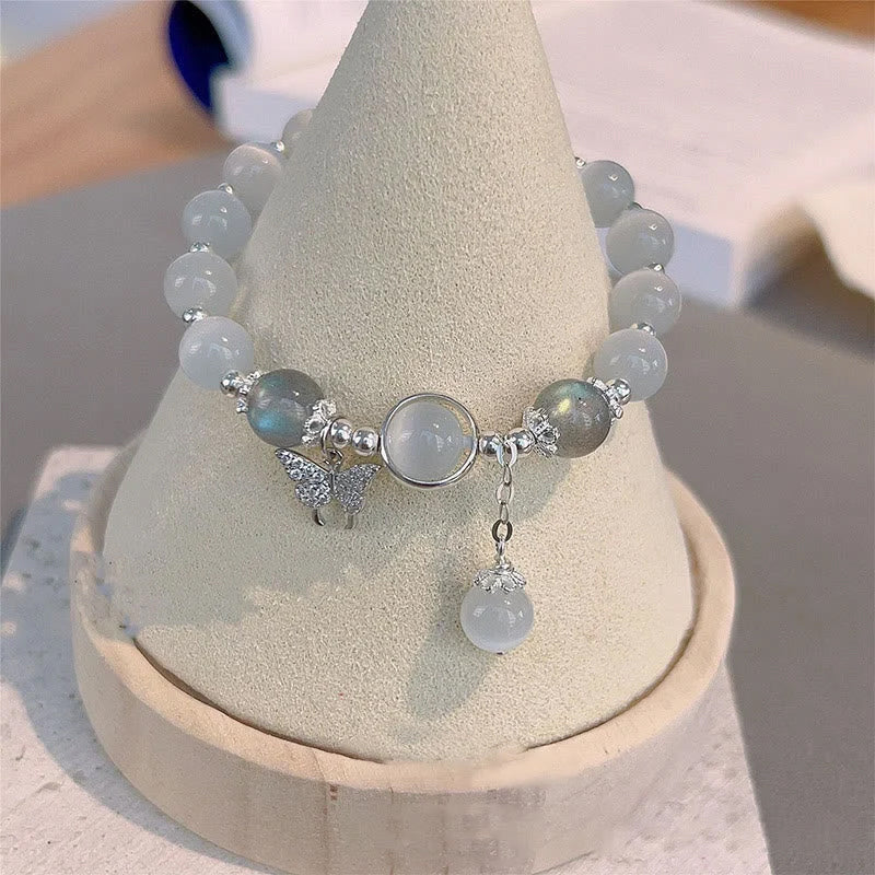 Skanto | Kattøy Crystal Sommerfugl Armbånd