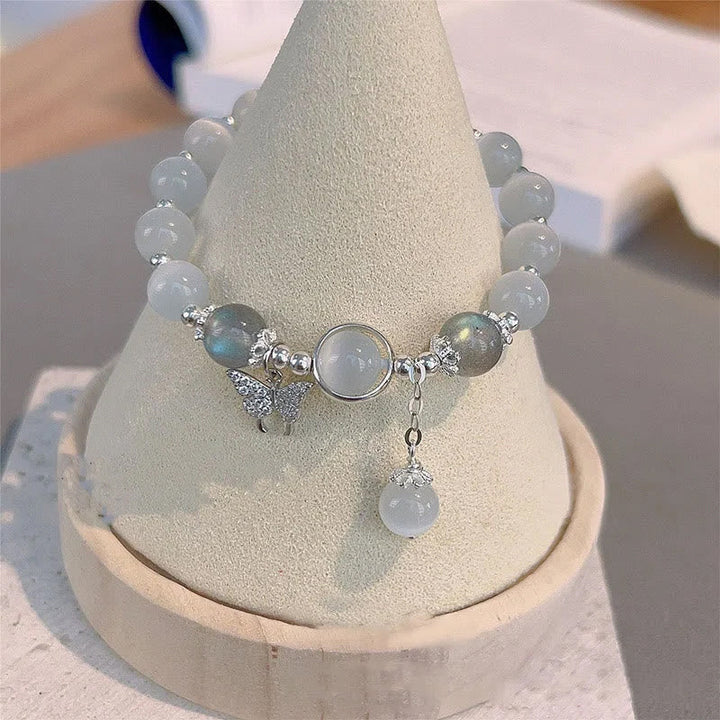 Skanto | Kattøy Crystal Sommerfugl Armbånd