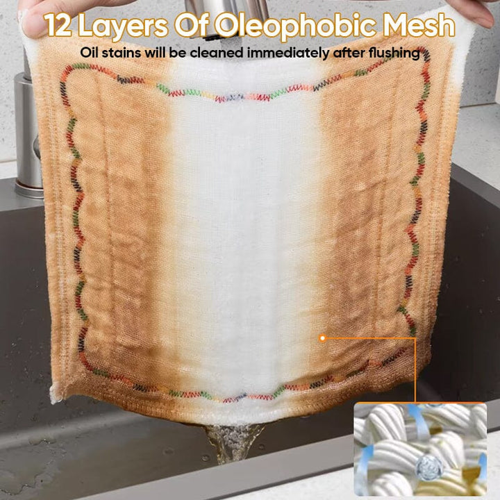 Rainbow Oleophobic Rengjøringsklut | Skanto