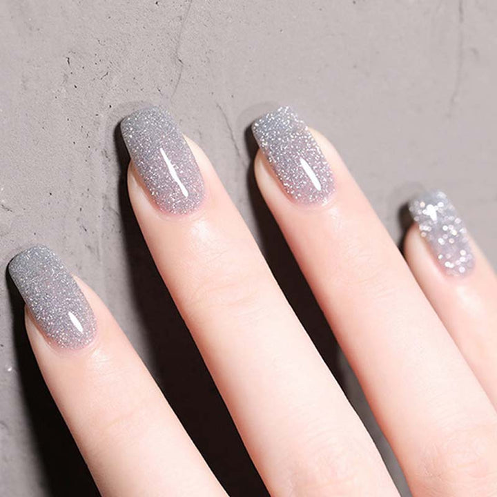 Skanto | Høy-Densitet Glitter Neglelakk