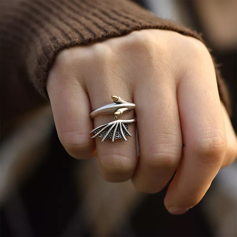 Little Dragon justerbar ring Skanto