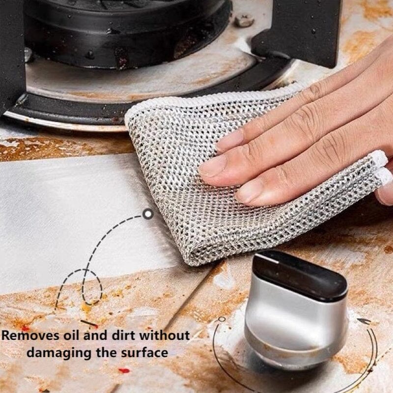 Multifunksjonell Non-scratch Wire Oppvaskklut | Skanto