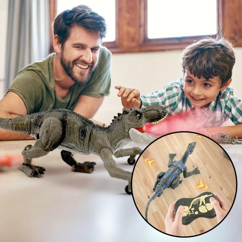 Skanto | RoarBot RC Dino – Fjernstyrt dinosaur med lys, lyd & tåke