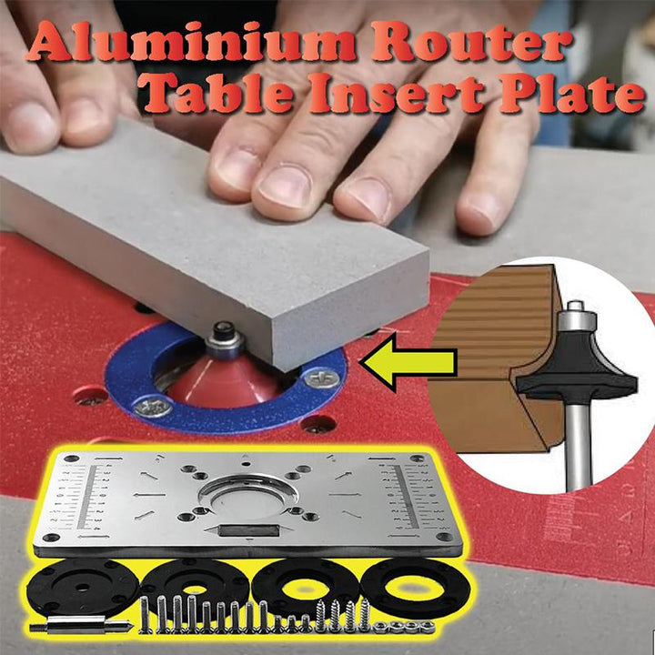 Skanto | Aluminiums Router Bord Innsettingsplate