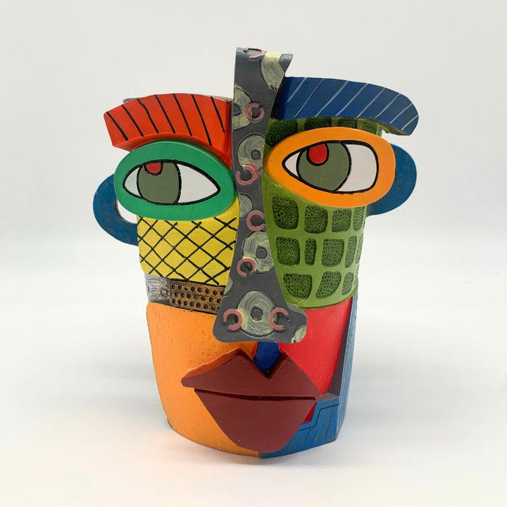 Skanto | Abstrakt Ansikt Blomsterpotte