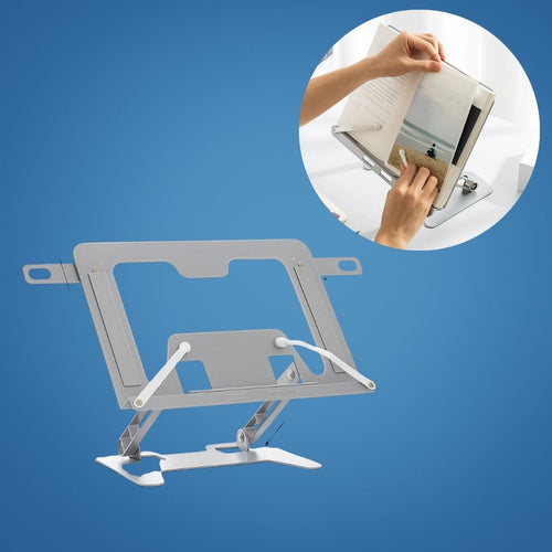 ReadEase | Justerbart Lese Stativ – Ergonomisk Nakkeavlastning – Sammenleggbart Kompakt Design – For Hjem, Kontor & Skrivebord Komfort Skanto