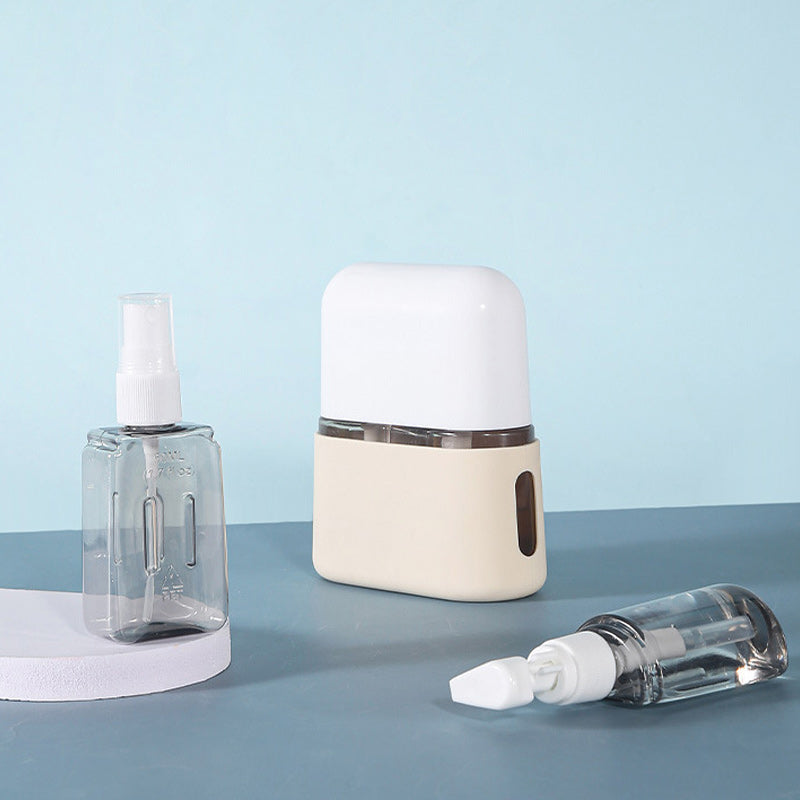 Shampoo Dispenser Bærbar Reisesett med Flaske | Skanto