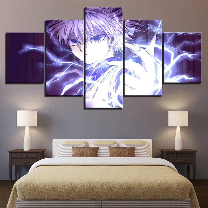 Anime Belysning Gutt - Lerret Veggkunst Maleri | Skanto