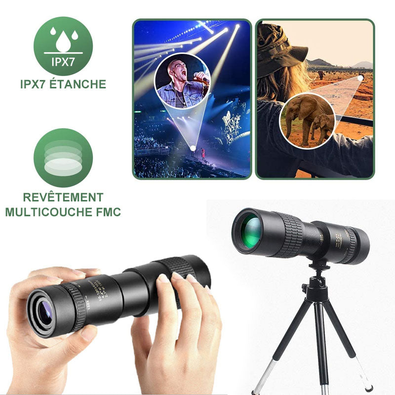 Super Zoom Monokulært Teleskop 4k | Skanto