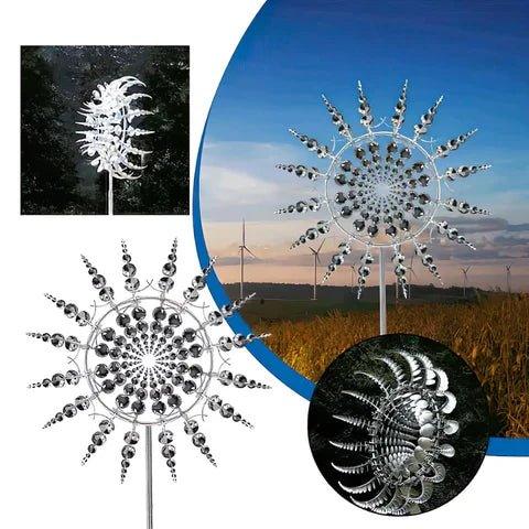 MagicWind kinetisk vindmølle laget av metall | Skanto